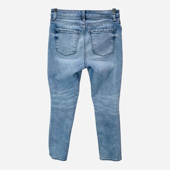 Evereve Ever Straight High Rise Ankle Denim Jeans Sz 26 - Picture 5 of 10